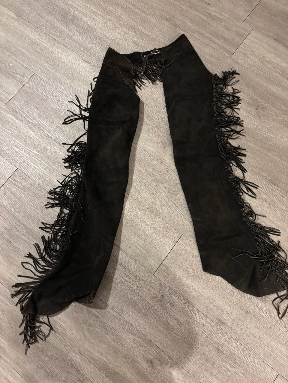 Suede Leather Western Chaps
